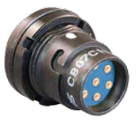 用于面板安裝的插座連接器 - 7 個觸點 用于面板安裝的插座連接器 - 7 個觸點