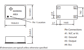 MTI-milliren401系列TCXO溫補晶振 MTI-milliren401系列TCXO溫補晶振