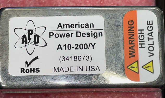American Power Design A10-200/Y American Power Design A10-200/Y