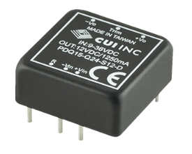 PDQ15-Q24-S3-D隔離式DC-DC轉換器CUI