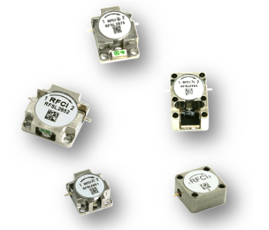 RFCI窄波段S、C、X波段和Ku波段法蘭安裝隔離器